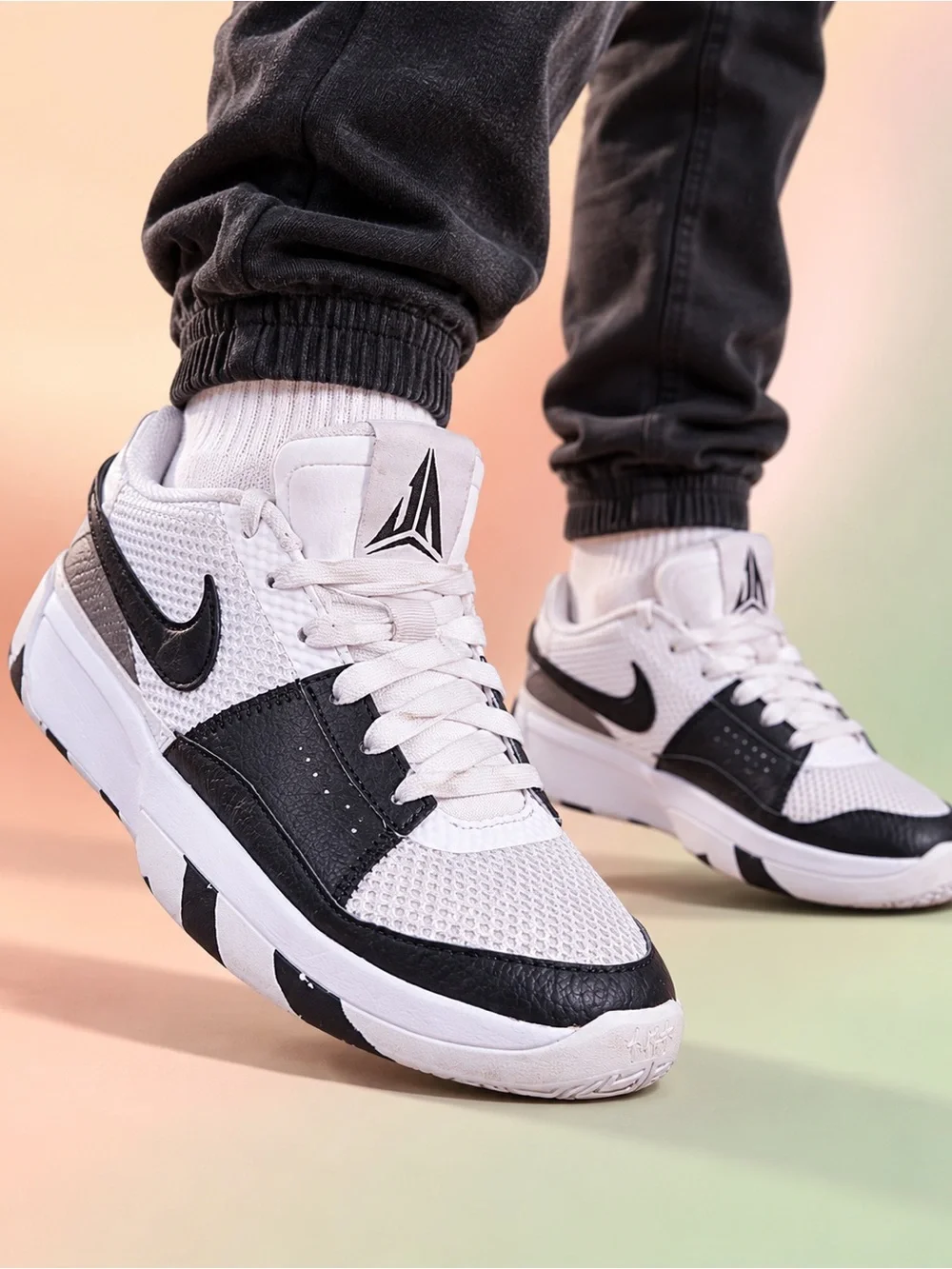 Nike Ja 1 GS 6Y White Black “Day One” DX2294-102 Basketball Shoes